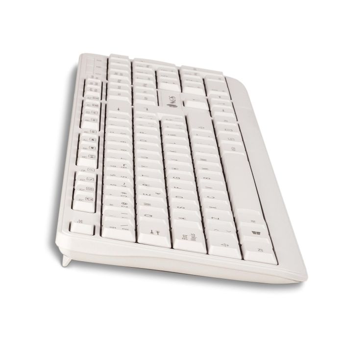 NGS Teclado con Cable USB Spike, Teclas Multimedia, Membrana Silenciosa, Resistente a Salpicaduras, 10M Pulsaciones 2 NGS Teclado con Cable USB Spike, Teclas Multimedia, Membrana Silenciosa, Resistente a Salpicaduras, 10M Pulsaciones 2