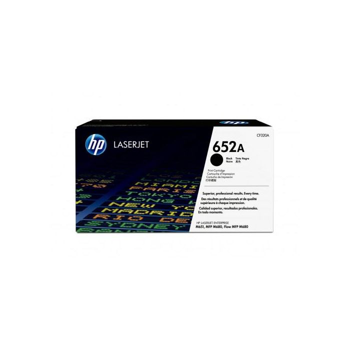 HP LaserJet Enterprise Flow MFP M680f 652A Toner Negro