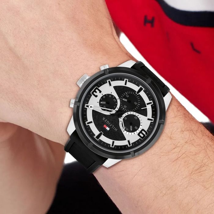 Reloj Hombre Tommy Hilfiger 1792074 Negro (Ø 45 mm) 1 Reloj Hombre Tommy Hilfiger 1792074 Negro (Ø 45 mm) 1