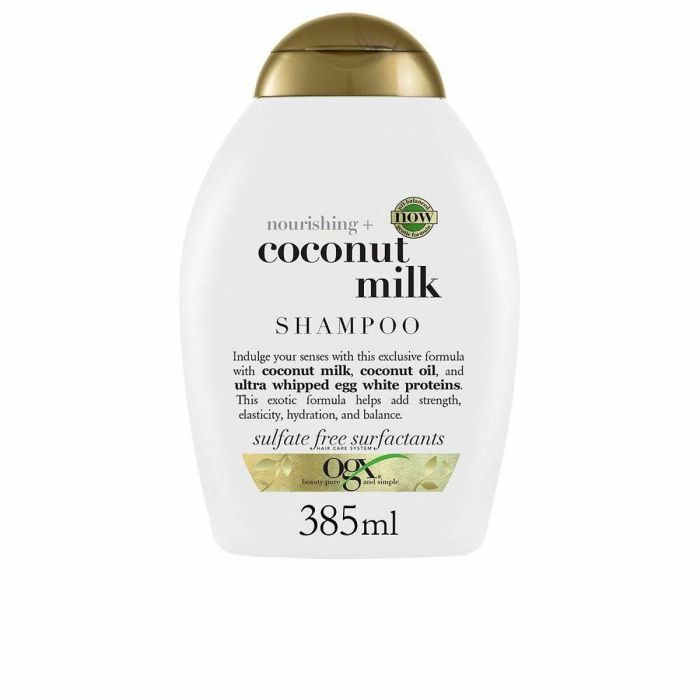 Ogx Champú Leche De Coco Libre De Parabenos, Pelo Seco, Hidratación Y Elasticidad Ogx Champú Leche De Coco Libre De Parabenos, Pelo Seco, Hidratación Y Elasticidad