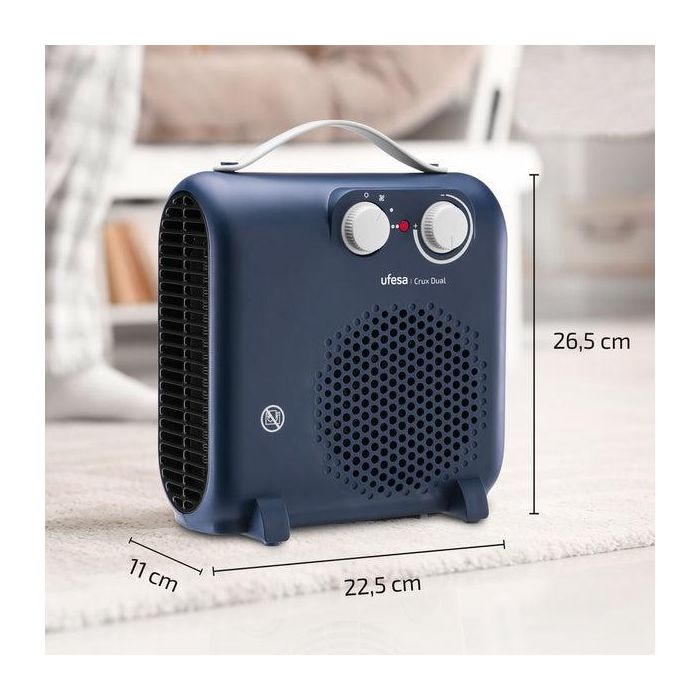 Ufesa Heater Crux Dual Blue 2000W 4