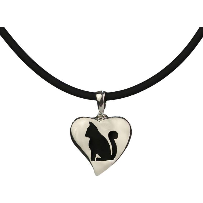 Colgante Mujer Pet Zen 15 X 16 MM Negro Plateado 0 Colgante Mujer Pet Zen 15 X 16 MM Negro Plateado 0