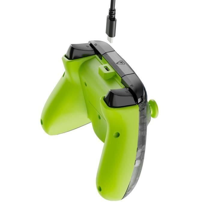 Gamepad - Xbox Series X|S, Xbox One y PC - Rematch Core - RGB - Con cable - Camuflaje negro/amarillo - TURTLE BEACH 2