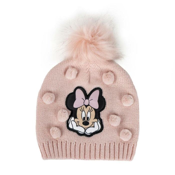 Cerdá Gorro de punto Minnie, Niña, Rosa, Edad +3 años