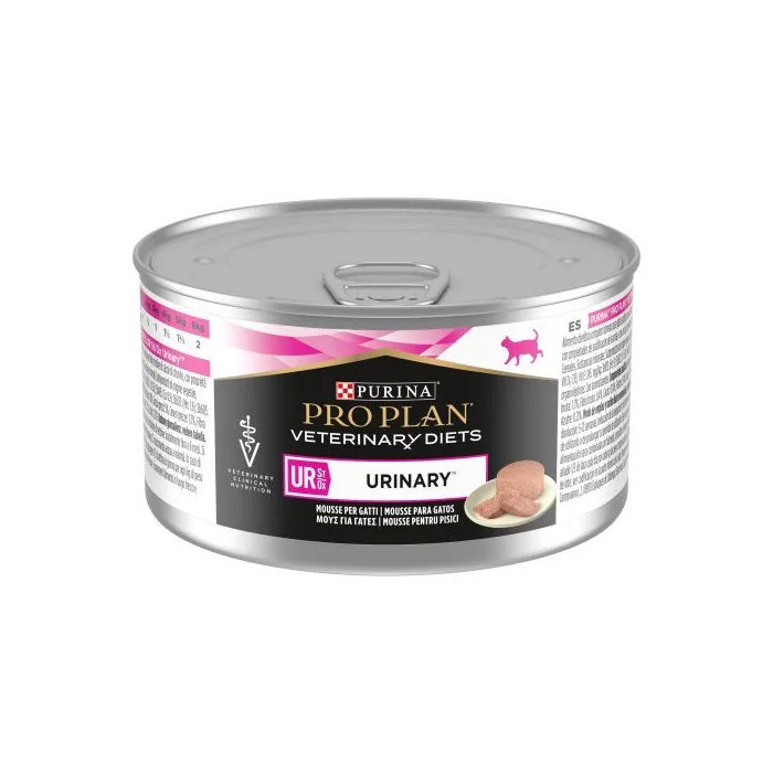 Purina Pro Plan Vet Feline Ur Urinary Mousse Pavo Caja 24x195 gr Purina Pro Plan Vet Feline Ur Urinary Mousse Pavo Caja 24x195 gr