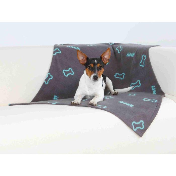 Manta para Mascotas Trixie Beany Taupé 100 × 70 CM 2 Manta para Mascotas Trixie Beany Taupé 100 × 70 CM 2