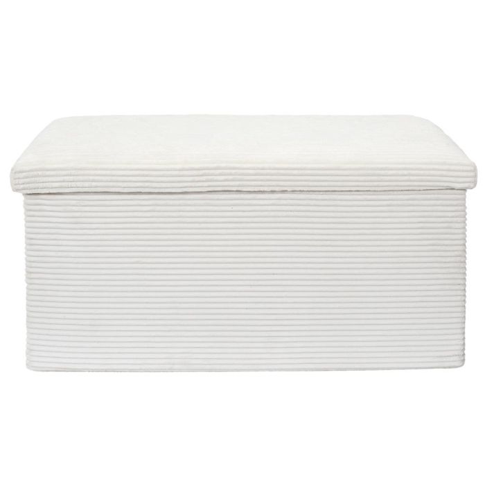 Home Deco Factory Banco Puf Plegable Scott Beige Cocooning 76x38x38 cm 3 Home Deco Factory Banco Puf Plegable Scott Beige Cocooning 76x38x38 cm 3