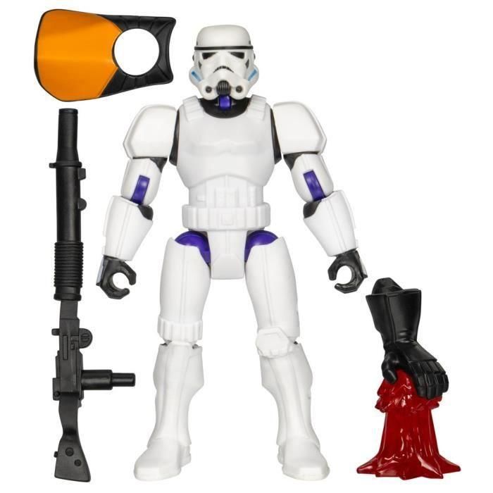 MixMashers Stormtrooper, figura personalizable de 12 cm para mezclar y combinar con accesorios, Star Wars, a partir de 4 años 1