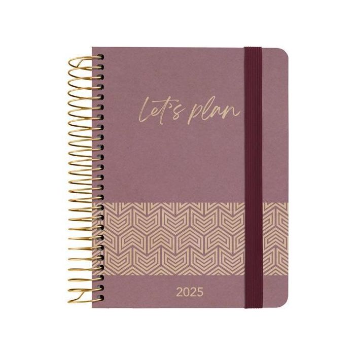 Grafoplas Agenda Anual Nature Concept Espiral 15x21 cm D-P Cierre C-Goma Violeta 2025 Grafoplas Agenda Anual Nature Concept Espiral 15x21 cm D-P Cierre C-Goma Violeta 2025