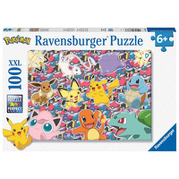 Ravensburger Puzzle 100 Piezas Grandes XXL Pokémon para Niños y Niñas, Edad 6+ Años 14