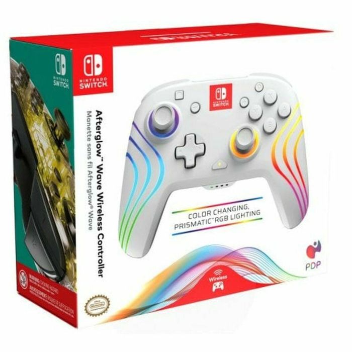 PDP 1699738979179 Gamepad Afterglow Wave con Iluminación RGB y Batería de 2100 mAh para Nintendo Switch 25 PDP 1699738979179 Gamepad Afterglow Wave con Iluminación RGB y Batería de 2100 mAh para Nintendo Switch 25