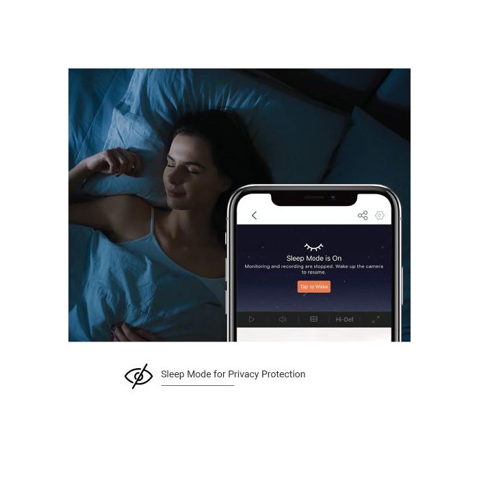 EZVIZ C6N Cámara de Seguridad IP Interior 4MP Esférica Giro 360° 2560 x 1440 Pixeles CS-C6N-D0-8B4WF 12