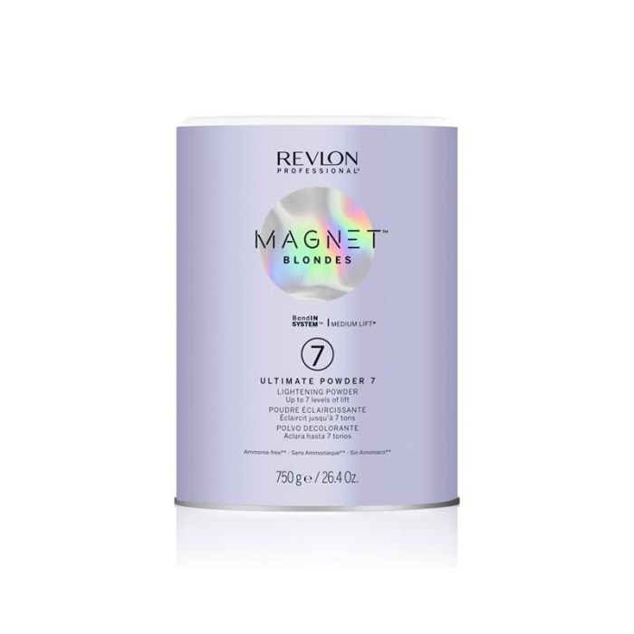 Revlon Magnet Blondes Ultimate Powder 7 - Polvo decolorante sin amoníaco, aclara hasta 7 tonos, textura cremosa