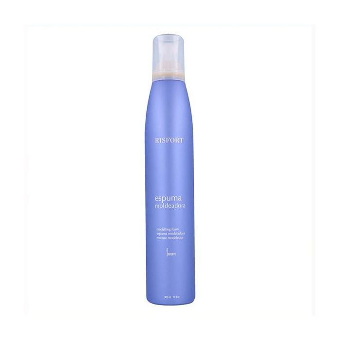 Risfort Espuma Moldeadora Fuerte para Rizos con Colágeno Hidrolizado 300 ml - Fijación Normal, Fuerte y Extrafuerte