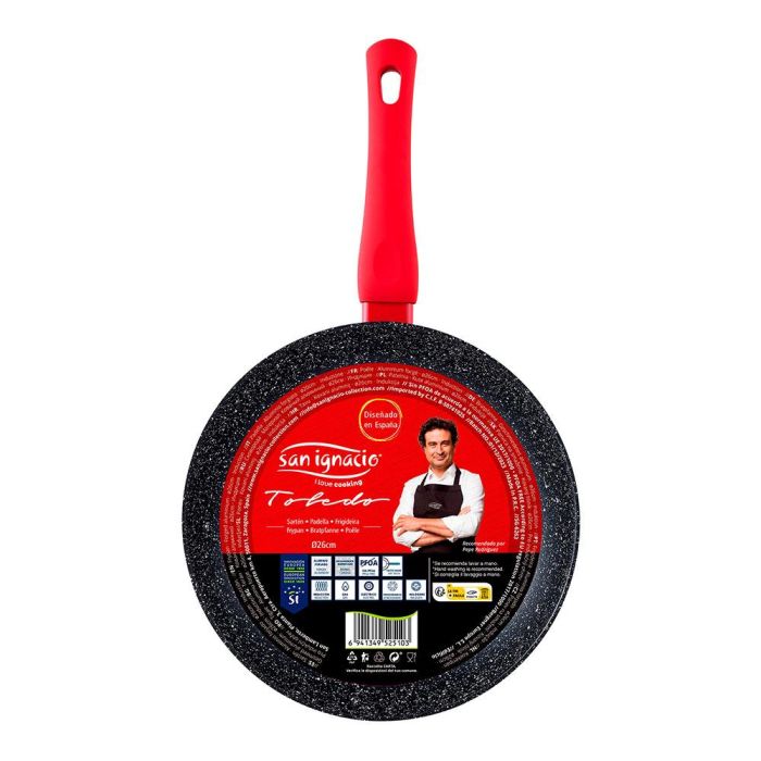 Sartén de aluminio forjado inducción toledo ø26 cm 4 Sartén de aluminio forjado inducción toledo ø26 cm 4