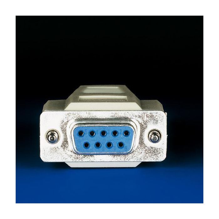 Roline Cable Serie RS232 DB9 Macho a Hembra, 1.8 m, 9 pines D-Sub, Conexión 1:1 Apantallado 2