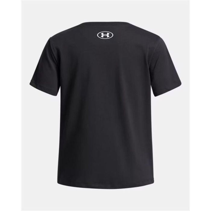 Camiseta de Manga Corta Infantil Under Armour Big Logo Negro M 1