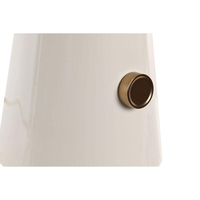 DKD Home Decor Futul25 Lámpara Sobremesa Moderno Blanco Metal 38 x 50 x 38 cm 1