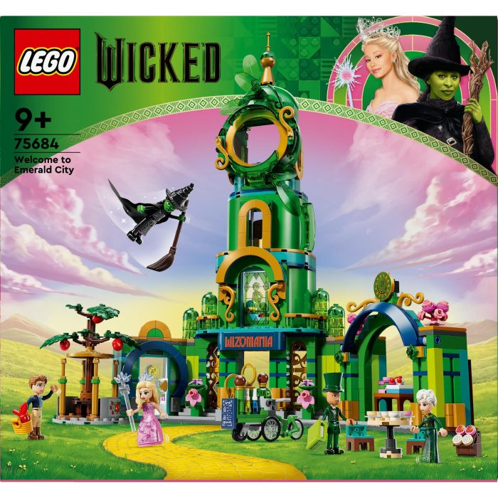 LEGO 75684 Wicked Bienvenido a Emerald City - Juguete coleccionable con Glinda y Elphaba 8 LEGO 75684 Wicked Bienvenido a Emerald City - Juguete coleccionable con Glinda y Elphaba 8