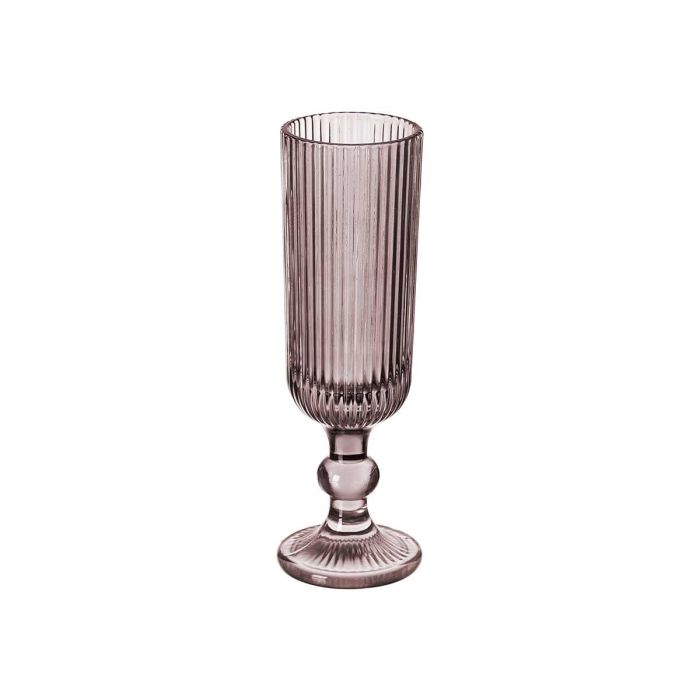 Copa Cava Rosa Rayas 160Ml Vivalto 6x18x6cm (24 Unidades) 1 Copa Cava Rosa Rayas 160Ml Vivalto 6x18x6cm (24 Unidades) 1