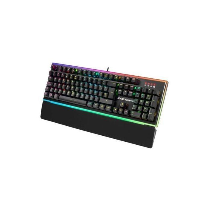 TECLADO OPTICO-MECANICO MARS GAMING MK6BRES - ILUMINACIÓN CHROMA RGB 18 EFECTOS - SOFTWARE CONTROL - SWITCHES MARRONES - CABLE USB 0 TECLADO OPTICO-MECANICO MARS GAMING MK6BRES - ILUMINACIÓN CHROMA RGB 18 EFECTOS - SOFTWARE CONTROL - SWITCHES MARRONES - CABLE USB 0
