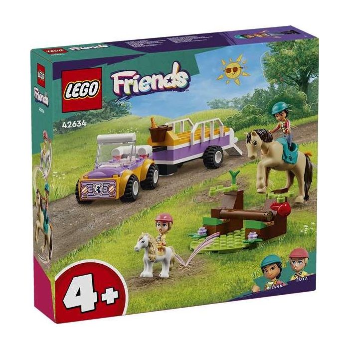 Juego de construccion remolque para caballo y poni lego friends Juego de construccion remolque para caballo y poni lego friends
