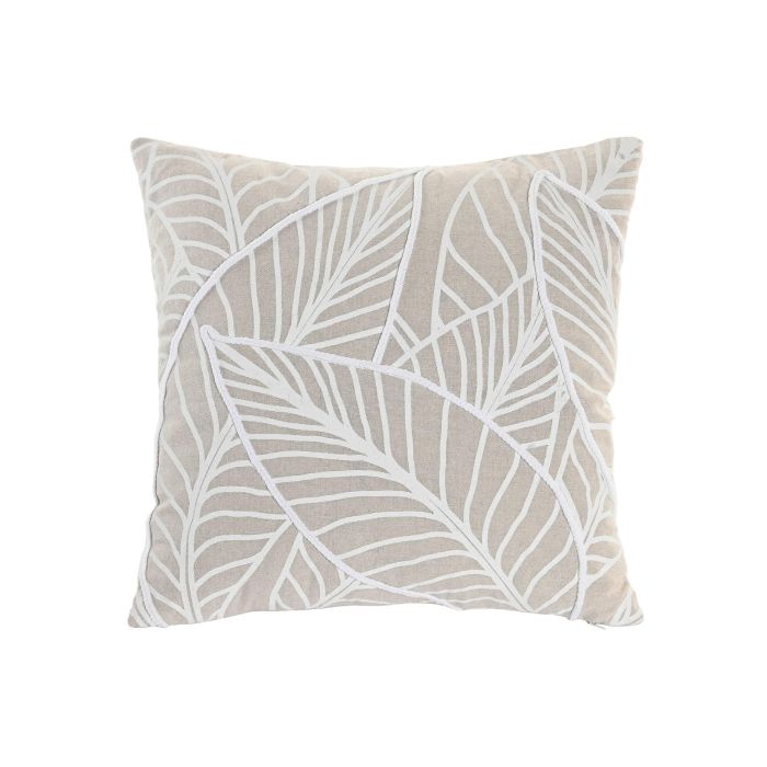 Cojin Boho DKD Home Decor Natural Blanco 45 x 45 cm (2 Unidades) 0 Cojin Boho DKD Home Decor Natural Blanco 45 x 45 cm (2 Unidades) 0