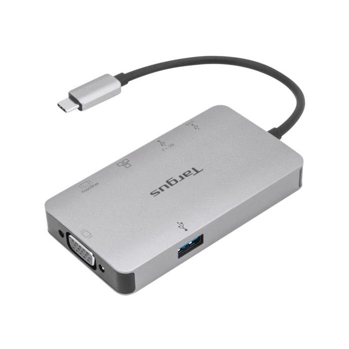 Hub USB Targus DOCK419EUZ Gris 3600 W Hub USB Targus DOCK419EUZ Gris 3600 W