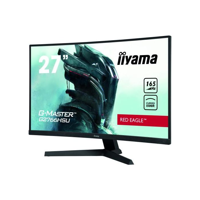 Iiyama G2766HSU-B1 Monitor Gaming 27" FHD 1920 x 1080, 1ms, 165Hz, VA, Curvo 1500R, FreeSync Premium, Negro 11