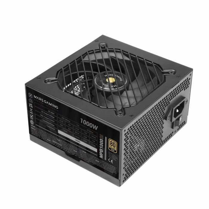 Fuente de Alimentación Mars Gaming MPB1000SI ATX 1000 W 80 Plus Gold 0 Fuente de Alimentación Mars Gaming MPB1000SI ATX 1000 W 80 Plus Gold 0