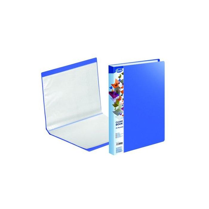 Carpeta Fundas (Tarifario) Forofis Pvc A4 40 F Azul