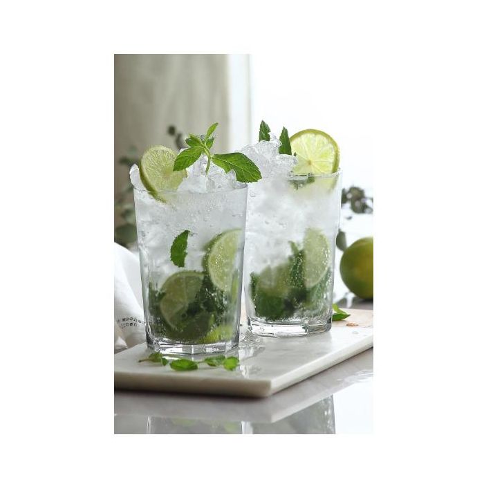 Lav Set de 3 Vasos para Refresco 'Aras' 365 cc, Diámetro 8.2 cm Altura 12 cm (16 Cajas)