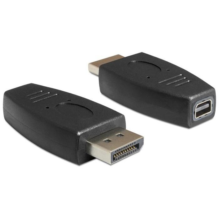 DeLOCK Adaptador DisplayPort Macho a Mini DisplayPort Hembra