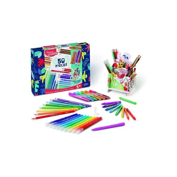 Kit Maped Coloring Color Peps 50 Piezas