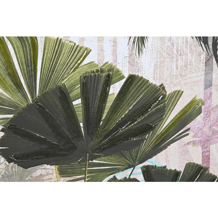 Cuadro DKD Home Decor 103 x 4,5 x 143 cm 104 x 4,5 x 143,5 cm Palmeras Tropical (2 Unidades) 2