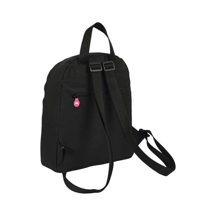 Mochila Casual Kappa Black and pink Negro 13 L 1