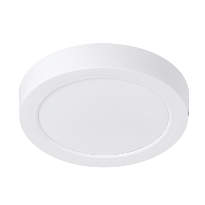 Plafón de Superficie LED 100Lm/W 12W 1200Lm 6000ºK IP20 [HO-PLC-12W-1200LM-CW] 1