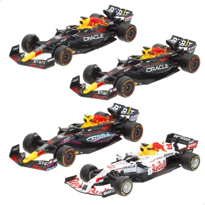 Blister 4 coches F1 Red Bull metal 0 Blister 4 coches F1 Red Bull metal 0