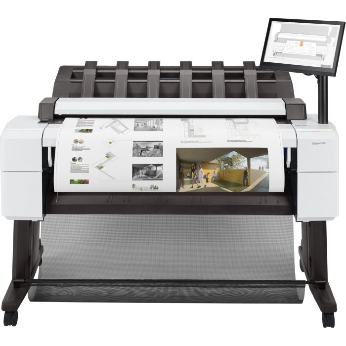 HP T2600PS DesignJet MFP Impresora Multifunción 36 pulgadas con PostScript, Inyección térmica 2400x1200 DPI