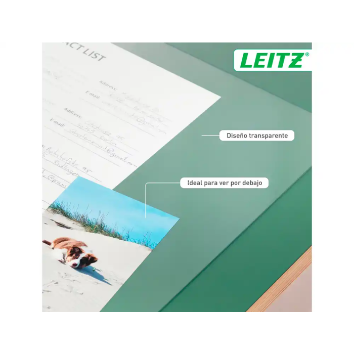 Leitz Alfombrilla de Escritorio Transparente 70x36 cm 3