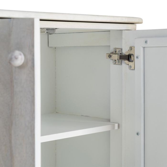 Aparador Madera-Mármol Salón 153 X 41 X 73 cm