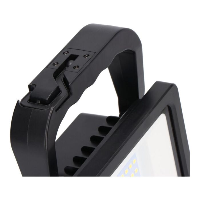 Edm Foco led recargable 20W 2000lm 6500K con 2 baterías 2000mAh, USB-C, gancho y base de soporte 8