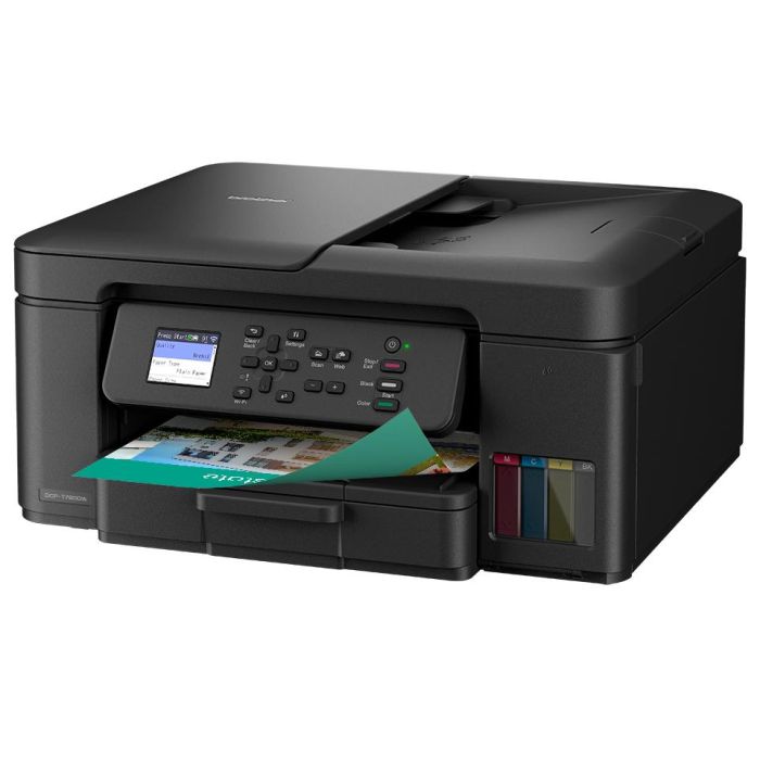 Brother DCPT780DWRE1 Impresora Multifunción DCP-T780DW Color, WiFi, Dúplex Automático, Tanque de Tinta Recargable y ADF 2 Brother DCPT780DWRE1 Impresora Multifunción DCP-T780DW Color, WiFi, Dúplex Automático, Tanque de Tinta Recargable y ADF 2
