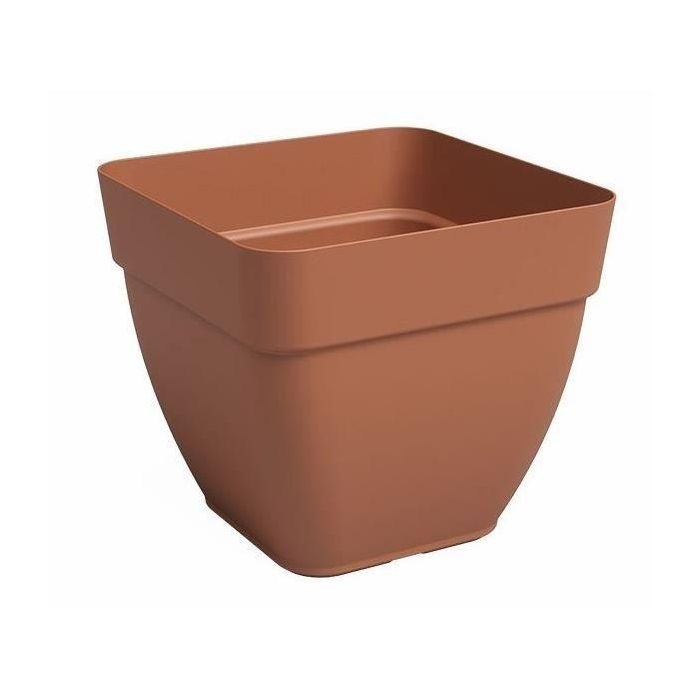 Maceta - ARTEVASI - CAPRI CAMPANA - Cuadrada - Terracota - L36,5 x P36,5 x H33,5 cm