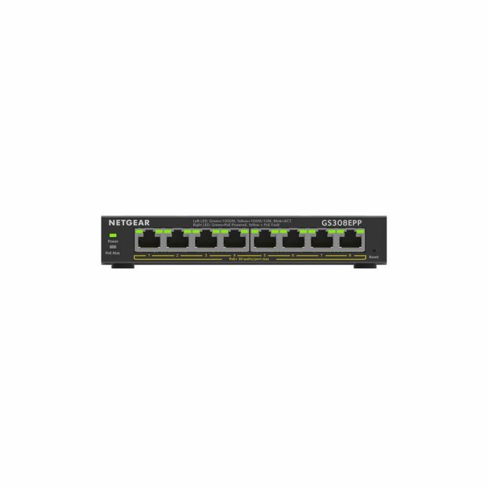NETGEAR GS308EPP-100PES Switch Gigabit Ethernet PoE+ de 8 Puertos, Gestionado L2/L3 2