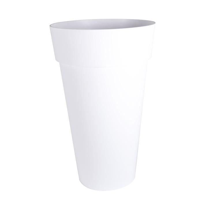 EDA Tuscan Jarrón XXL - Ø 48 x H 80 cm - 90 L - Blanco 1 EDA Tuscan Jarrón XXL - Ø 48 x H 80 cm - 90 L - Blanco 1