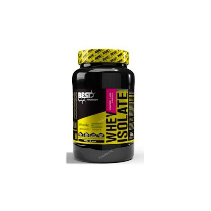 BEST PROTEIN Whey Isolate Fresa Proteína 90% 1000 Gr