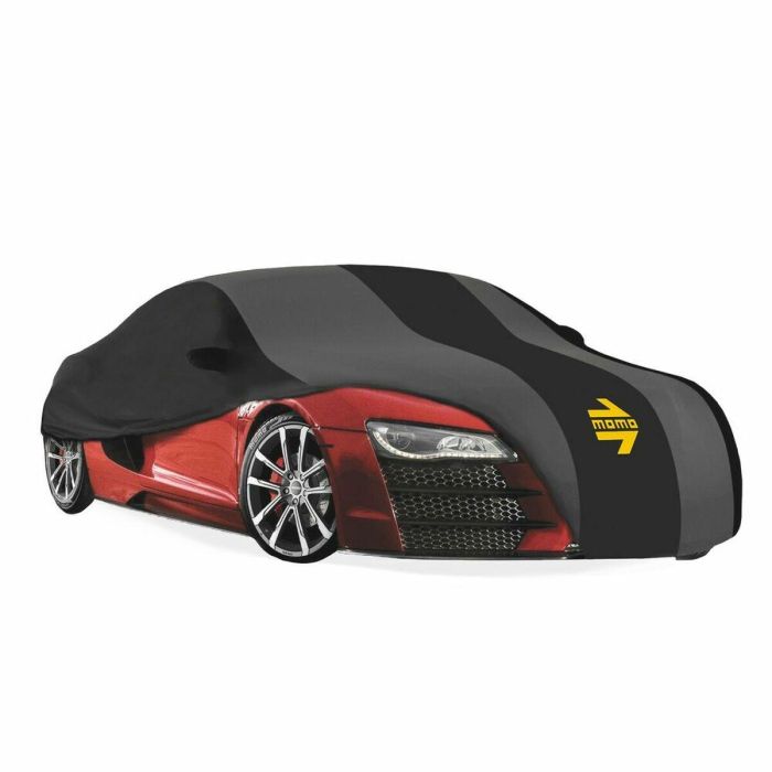 Momo MOMLCC1ML Funda Cubre Coche Protectora Talla M 1 Capa Uso Interior/Exterior, Repelente al Agua y Antiarañazos, 430x165x120 cm 0 Momo MOMLCC1ML Funda Cubre Coche Protectora Talla M 1 Capa Uso Interior/Exterior, Repelente al Agua y Antiarañazos, 430x165x120 cm 0