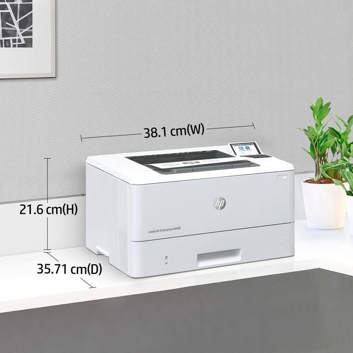 HP 3PZ15A Impresora Láser Monocromo LaserJet Enterprise M406DN | Dúplex Automático, Ethernet, 40 ppm, Seguridad Avanzada 35 HP 3PZ15A Impresora Láser Monocromo LaserJet Enterprise M406DN | Dúplex Automático, Ethernet, 40 ppm, Seguridad Avanzada 35