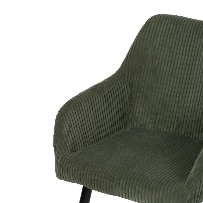 Silla Verde Tejido-Metal Contract 57 X 43 X 83 cm